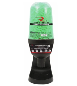 DISPENSADOR DE TAPONES PARA OÍDOS DE ESPUMA RADIANS FPD-250 OEM con (PAQUETE DE 250) TAPONES PARA LOS OÍDOS *C1 - Imagen 1 de 2
