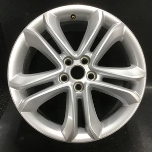 2019-2021 Ford Edge 10194 Wheel 18x8 5 Split Spoke Rim Silver Painted KT4Z1007A  - Picture 1 of 11