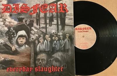 Disfear - Everyday Slaughter LP 1997 SPV - 008-20291 [Numbered] VG+/EX *DE - Image 1 of 4