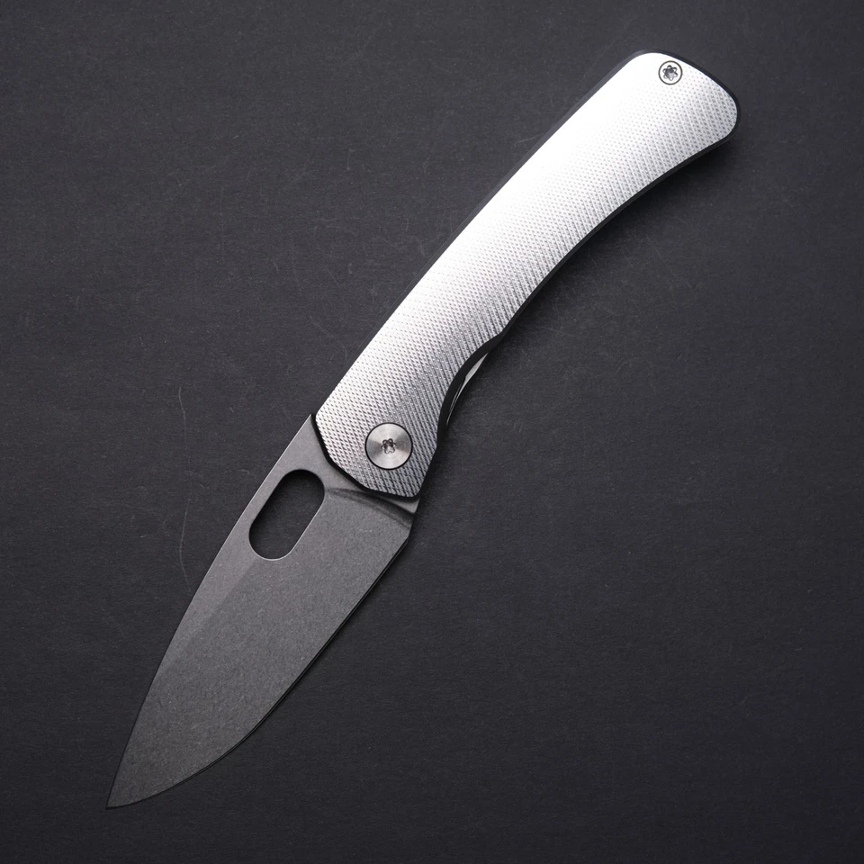 SPK Unlimited Lamia Gen 4 - XPJX Knurled Titanium Handles / Elmax Blade - Image 1 of 4