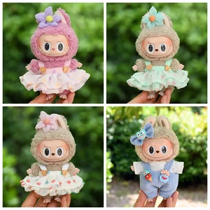 17cm Mini Plush Doll Clothes Outfit for Korea Kpop Exo Fits Labubu Idol DIY Gift - Picture 1 of 26