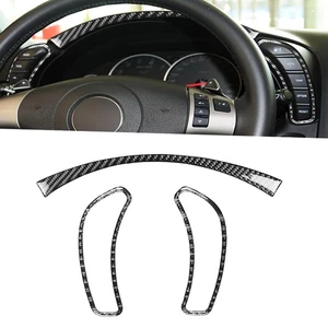 3Pcs For Chevrolet Corvette C6 2005-2007 Carbon Fiber Instrument Cluster Cover - Picture 1 of 11