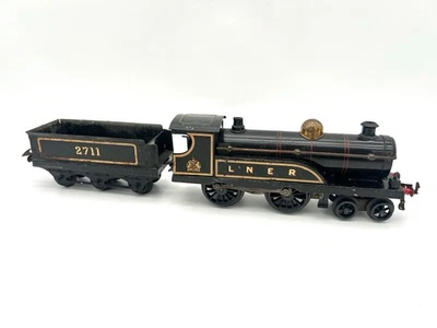 Locomotora y licitadora Hornby calibre O LNER 2711 Mecanismo No.2 especial 4-4-0 Foto 1 de 4