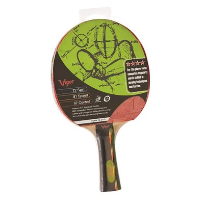 Viper Leading Edge Table Tennis Ping Pong Racket Paddle - Image 1 of 2