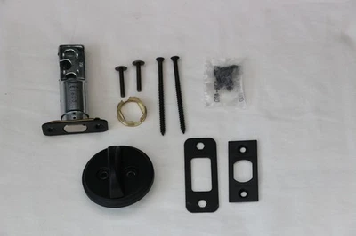 Schlage Single Sided Residential Deadbolt with Thumb turn Model: B80622 Matte BL - Image 1 of 4