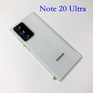 Glass Cover For Samsung Galaxy Note20 Ultra Battery Cover Back Glass Door Parts - Picture 1 of 9