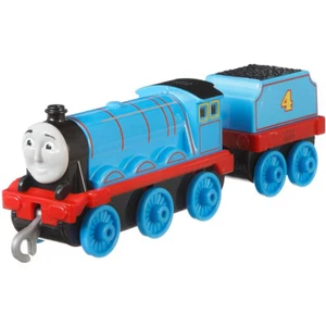 Motor de tren de metal Thomas and Friends Push Along - Gordon con camión - Imagen 1 de 22