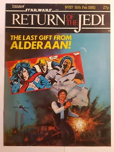 Vintage Star Wars Return of The Jedi UK Comic - No.87 -1985 - B10728 - Bild 1 von 1