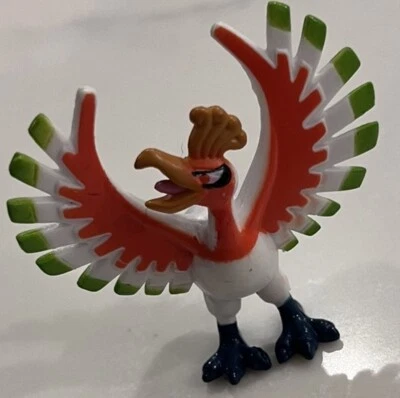 BOOTLEG Pokemon Ho-Oh 1.5" Mini Figure Nintendo TOMY KO Toy ~ READ DESCRIPTION - Image 1 of 2