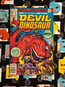 Teufel Dinosaurier #1 - 1. App Teufel Dinosaurier & Mondjunge - Est. Cond. Sehr guter Zustand+ - Bild 1 von 5