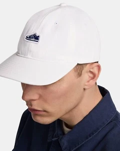 SZ S/M Nike Club Dunk Sneakers Low Hat Adult Unstructured Shoe Patch Logo White - Picture 1 of 11