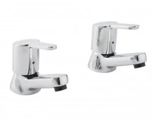 Francis Peglar HG1202 Lever Bath Taps, Pillar Bath Taps, Chrome, 4S1202. New - Picture 1 of 6