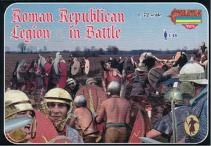 Legión Republicana Romana en Batalla 1/72 Soldados Figuras Modelo Kit Strelets - Imagen 1 de 1