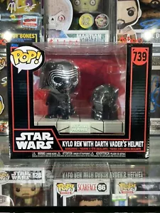 Funko Pop! Deluxe: Star Wars - Kylo Ren con casco de Darth Vader #739 - Imagen 1 de 1