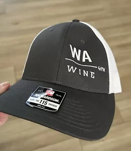New Collectible Washington Wine “WA Wine” Trucker Cap Hat - Picture 1 of 2