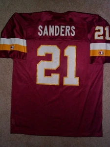 *IRREGOLARE* Redskins DEION SANDERS nfl VINTAGE maglia UOMO/UOMO (m-medium) - Foto 1 di 4