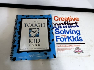 Two Classroom Kid Management Books- THE TOUGH KID & Creative Conflict Solving - Picture 1 of 10