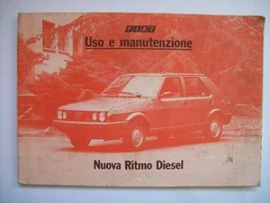 Manual De Uso Y Mantenimiento FIAT NUEVA RITMO DIESEL CL ( M26-2 ) - Imagen 1 de 1