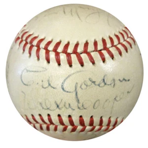 1948 New York Giants Signed NL Baseball 19 Sigs Johnny Mize PSA/DNA - Picture 1 of 10