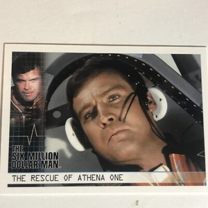 The Six Million Dollar Man Trading Card Lee Majors Richard Anderson #18