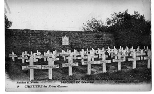 CPA - Cimetière des Frères Convers à Bricquebec - Picture 1 of 1