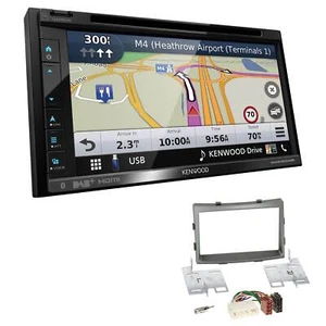 Kenwood Navigation Apple CarPlay für Ssangyong Rodius II ab 2013 dunkelsilber - Bild 1 von 7