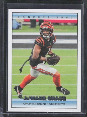 2022 Donruss Retro 1992 #24 Ja'Marr Chase - Image 1 of 2