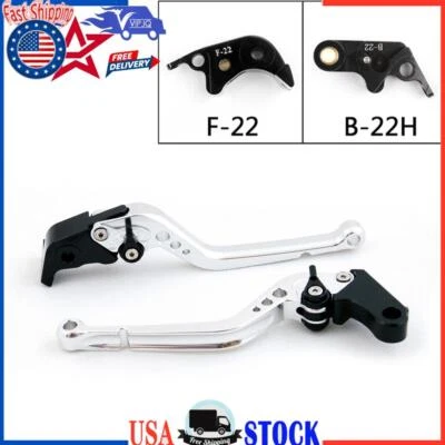 Long Brake & Clutch Lever For BMW S1000RR 15-2018 S1000R 15-2018 (F-22/B-22H) SL — 第 1/2 张图片
