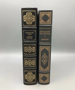 Oxford Press CANTERBURY TALES 1985 & Don Quixote De La Mancha 1981 Bundle - Imagen 1 de 12