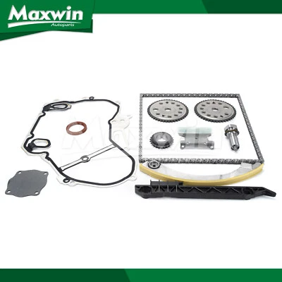 Kit de cadena de distribución junta de cubierta para 02-08 Chevrolet Cobalt Buick LaCrosse Saturn Foto 1 de 4