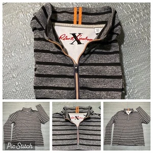 Robert Graham Sweater X Performance 1/4 Zip Gray Black Mens XL Golf Pullover - Bild 1 von 13