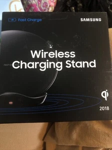 Samsung Qi Fast Charge Wireless Charger Stand - Picture 1 of 4