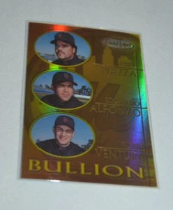 2000 TOPPS GOLD LABEL - BULLION MIKE PIAZZA , EDGARDO ALFONZO & ROBIN VENTURA B9 - Picture 1 of 5