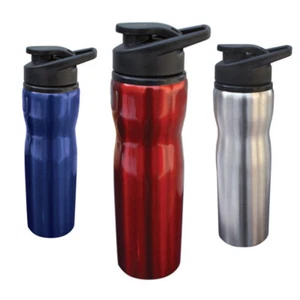 Sports Bottle Tumbler Cup Mug Stainless Steel Water Drinks Flip Open Lid 25oz - Picture 1 of 7
