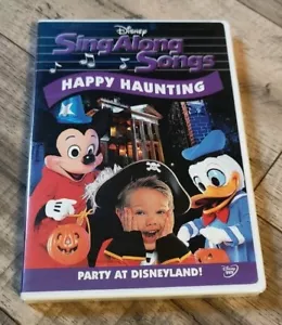 Disney Sing Along Songs - Happy Haunting: Party at Disneyland DVD New - Foto 1 di 2