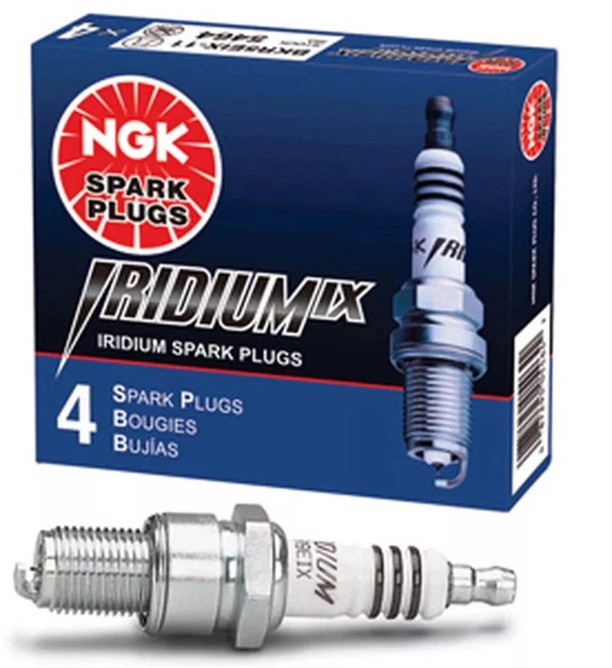 KIT 4 CANDELE NGK IRIDIUM BKR6EIX - Immagine 1 di 1