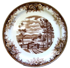 Vintage large Japanese porcelain plate / platter - Picture 1 of 5