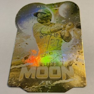 JOSE ALTUVE 2022 TOPPS FIRE GOLD MINTED DIE-CUT TO THE MOON #TTM-21🔥🔥🔥