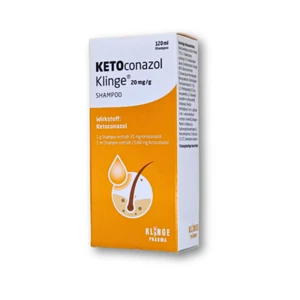 KETOconazol Klinge Shampoo 120 ml bei Schuppen und Juckreiz - Bild 1 von 7