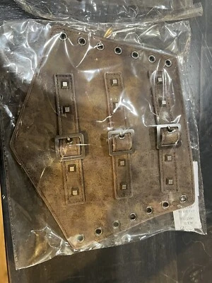 Vambraces Armadura Halloween Disfraz Adulto imitación cuero protector de brazo - nuevo Foto 1 de 4