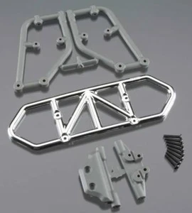 RPM Chrome Rear Bumper for Traxxas Slash 4x4 - RPM80123 - Picture 1 of 1