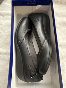 Life Stride Women’s Black Dress Slipper Shoe Black 7M Used Pristine - Picture 1 of 6