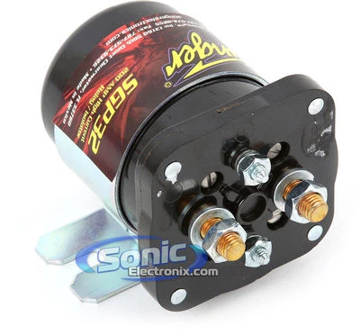 NUEVO STINGER SGP32 ALTA CORRIENTE RELÉ DE POTENCIA BATERÍA BATT ISO 200 AMP COCHE AUDIO Foto 1 de 2