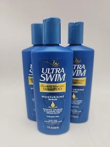 3 Pack Ultra Swim Chlorine Removal Shampoo Moisturizing Formula 7fl oz - Picture 1 of 1