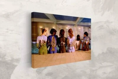 P&L ART Pink Floyd Music Canvas Poster Art, Iconic Wall Decor, Pink Floyd Back Catalogue