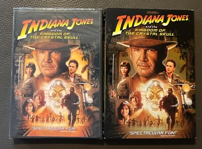 INDIANA JONES THE CRYSTAL SKULL-DVD-NEW-SLIPCOVER-ENGLISH & FRE-FREE SHIP CANADA - Image 1 of 3