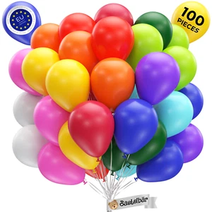 BIO Luftballons • 100 Stück • 100% Naturlatex • MADE IN EU • Ø27 cm Premium - Bild 1 von 9