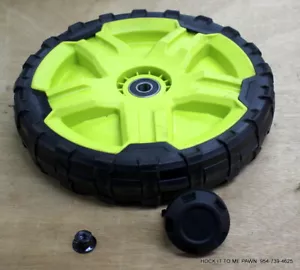 Ryobi 40V. Electric Mower RY401013 8" Rear Wheel 313619001 - Picture 1 of 4