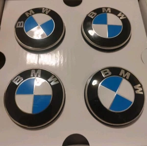 BMW Floating Center Caps - 68mm E46 E90 E92 E60 E70 & More - Picture 1 of 1