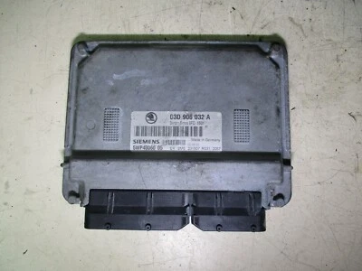 03D906032A CENTRALINA INIEZIONE MOTORE SKODA FABIA 1.2L 40 KW 5WP4006005 AWY - Immagine 1 di 4